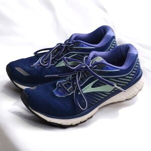Brooks Ghost 12 Women's Running Shoes Size 8 Blue No Insoles